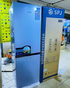 Spj 349 Litres Combo Double Door Bottom Freezer Fridge