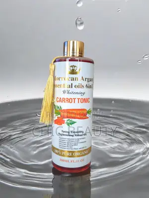 Morrocan Argan Essential Oils 6in1 Carrot Tonic Oil 300ml