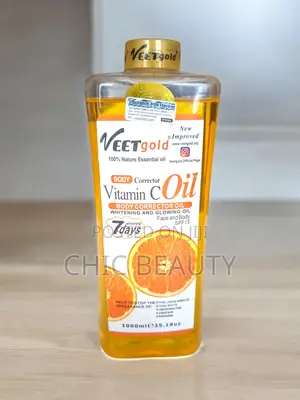 Veetgold Vitamin C Body Oil 1000ml Original