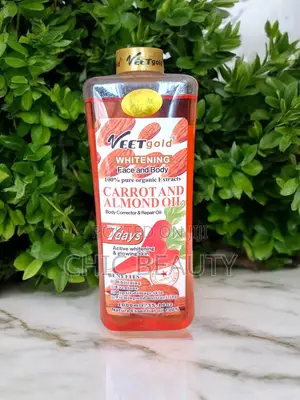 Veetgold Carrot Almond Body Oil 1000ml Original