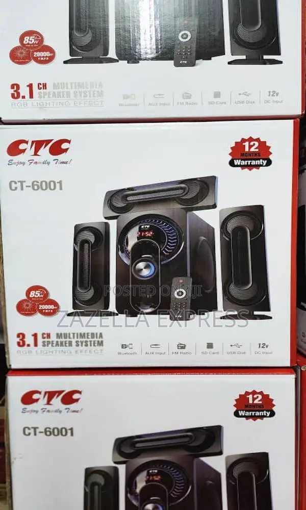 CTC 3.1 Multimedia Speaker System/Woofer
