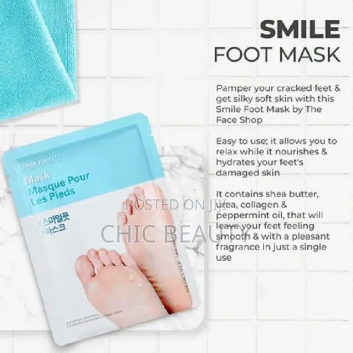 Simple Foot Peeling Jelly Mask 2 Exfoliating Foot Masks