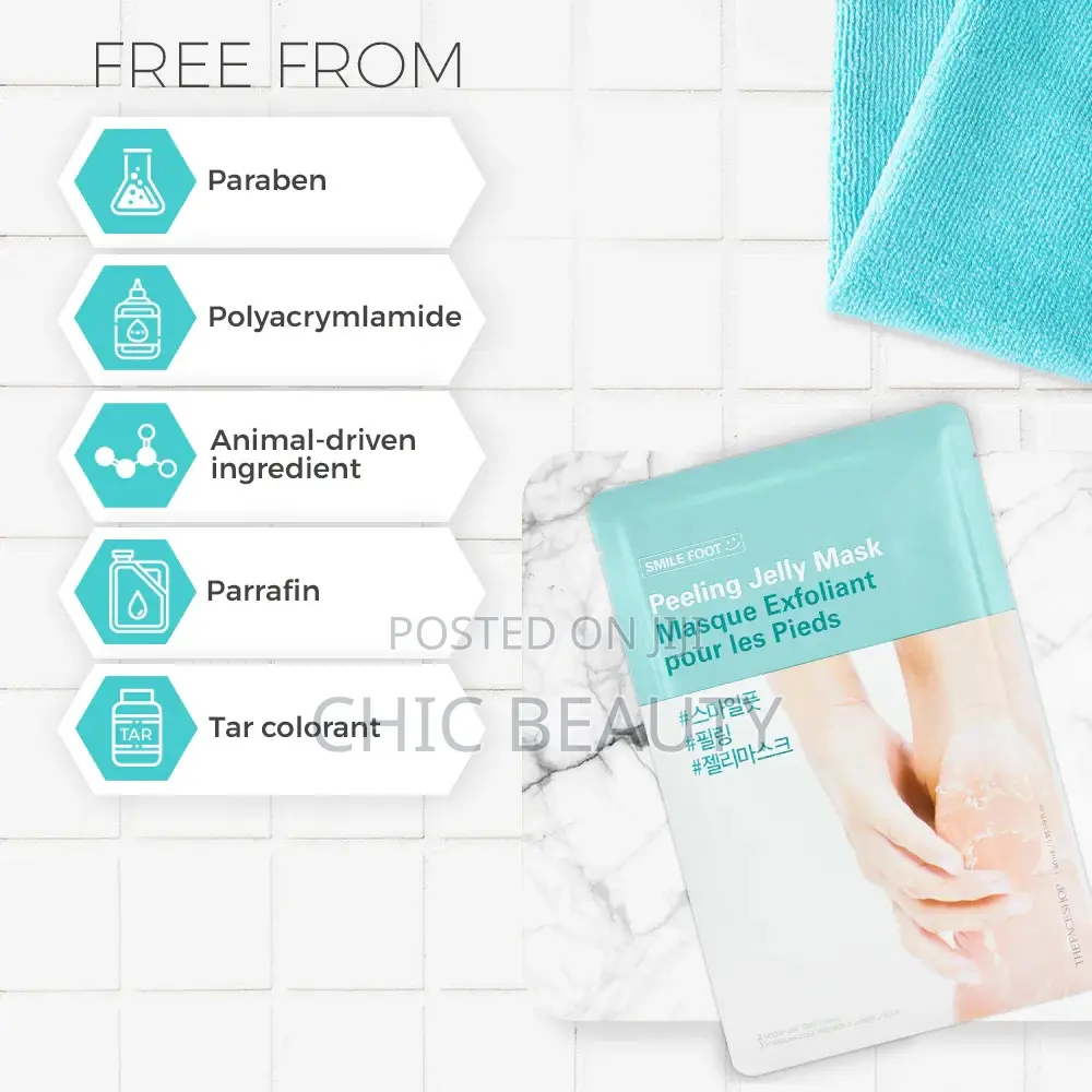 Simple Foot Peeling Jelly Mask 2 Exfoliating Foot Masks