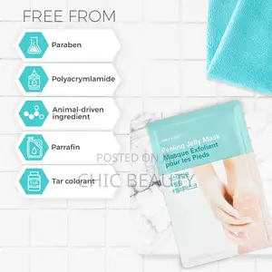 Simple Foot Peeling Jelly Mask 2 Exfoliating Foot Masks