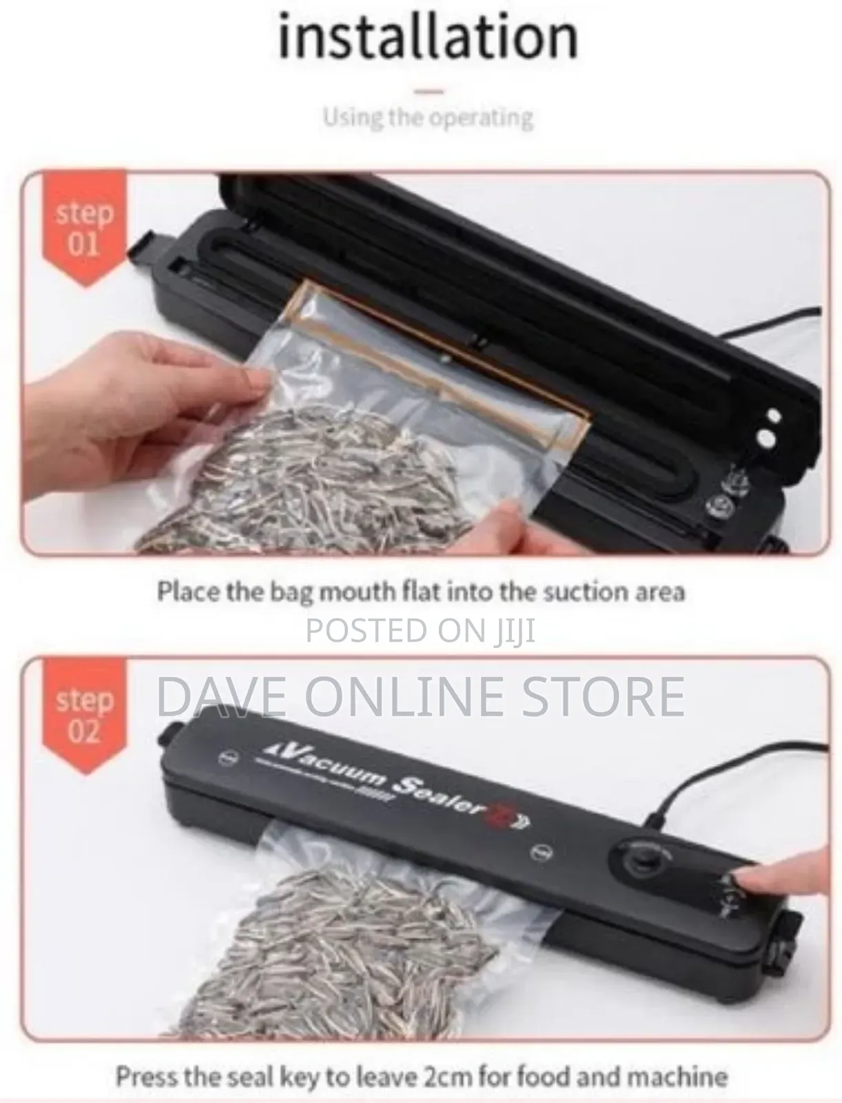 Vacuum Sealer -Fitbest Household Automatic Machine