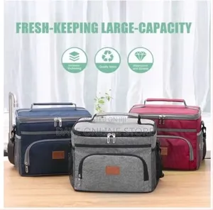 Compact Insulated Lunch Bag for Food Flask Containers –