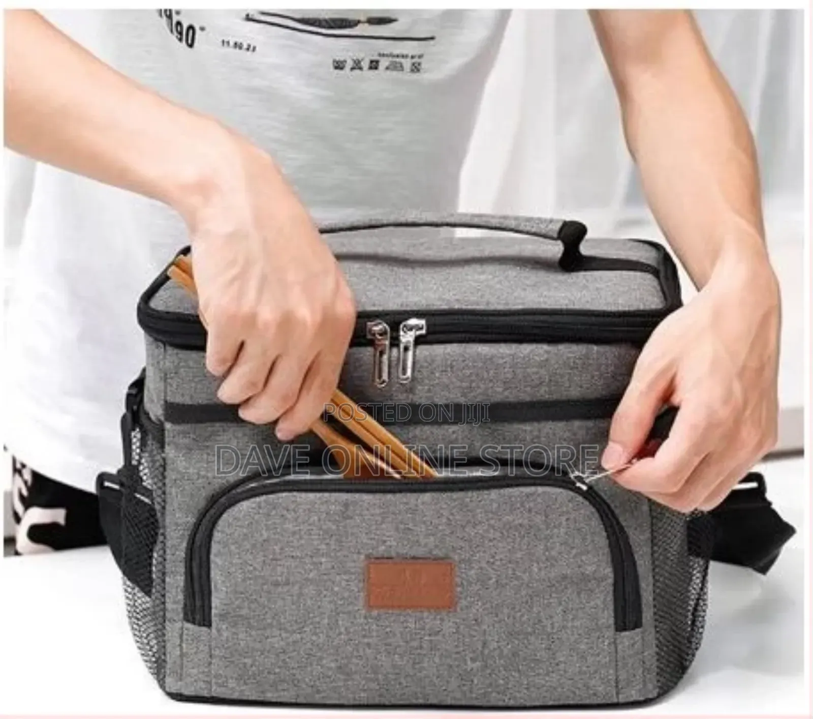 Compact Insulated Lunch Bag for Food Flask Containers –
