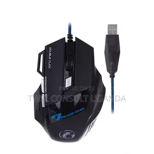 7D Gaming Mouse LED Optical 7 Button Mice RGB