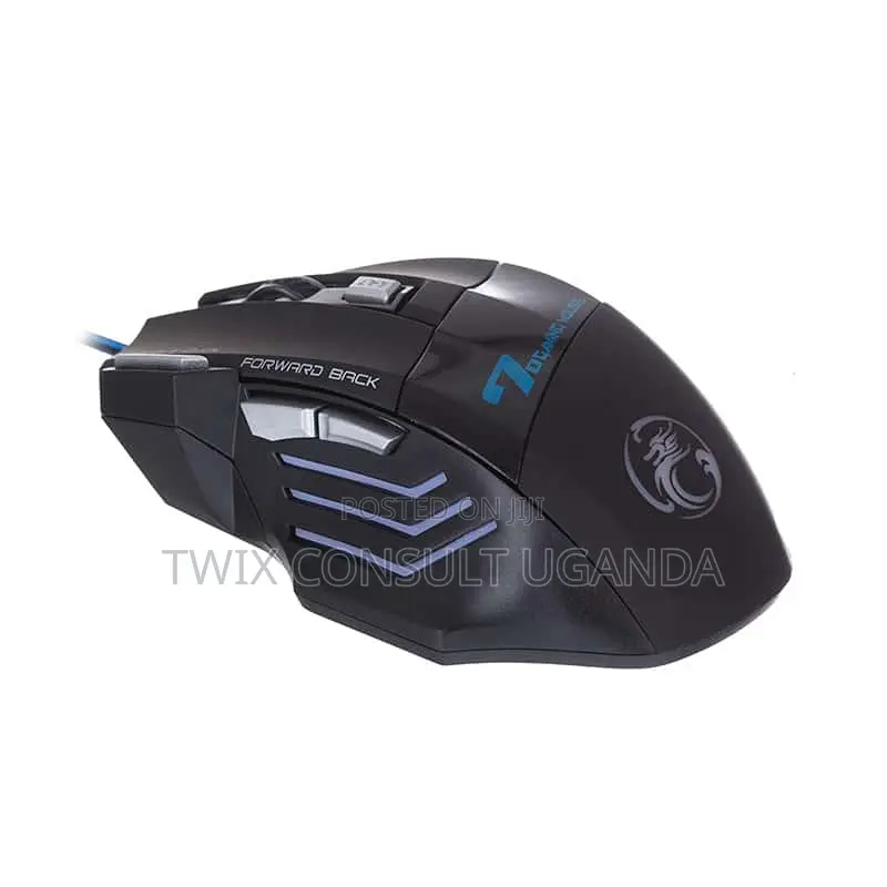 7D Gaming Mouse LED Optical 7 Button Mice RGB