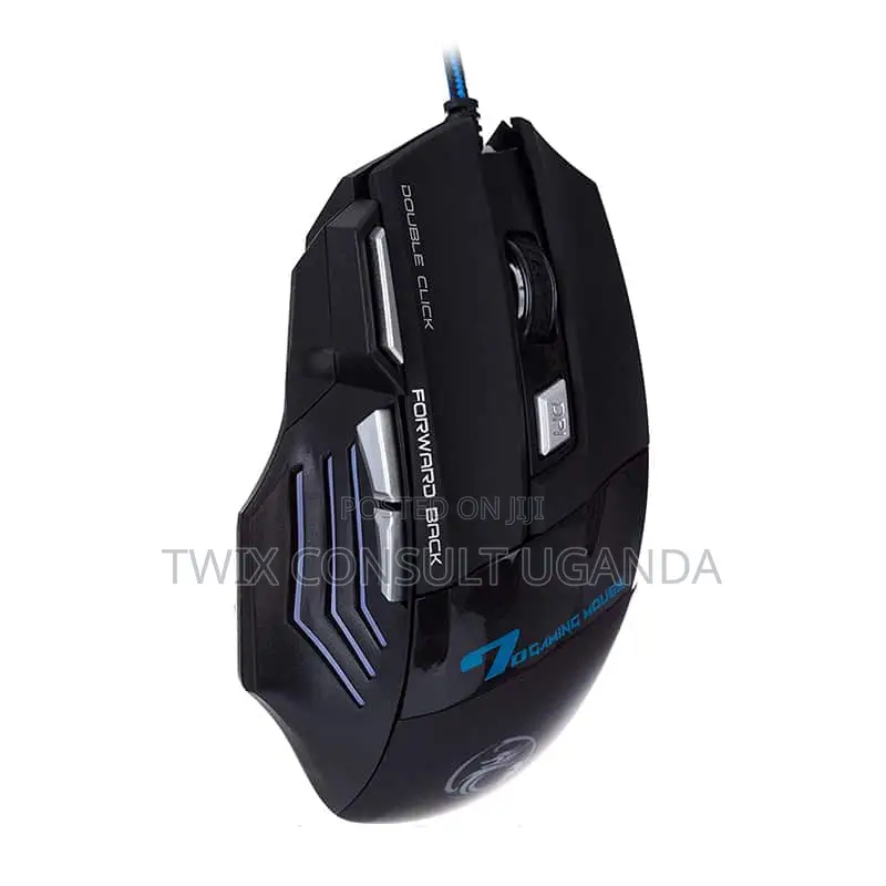 7D Gaming Mouse LED Optical 7 Button Mice RGB