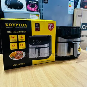 KRYPTON 7.5litres Digital Air Fryers \\ 1600w \\ KNAF6358N.
