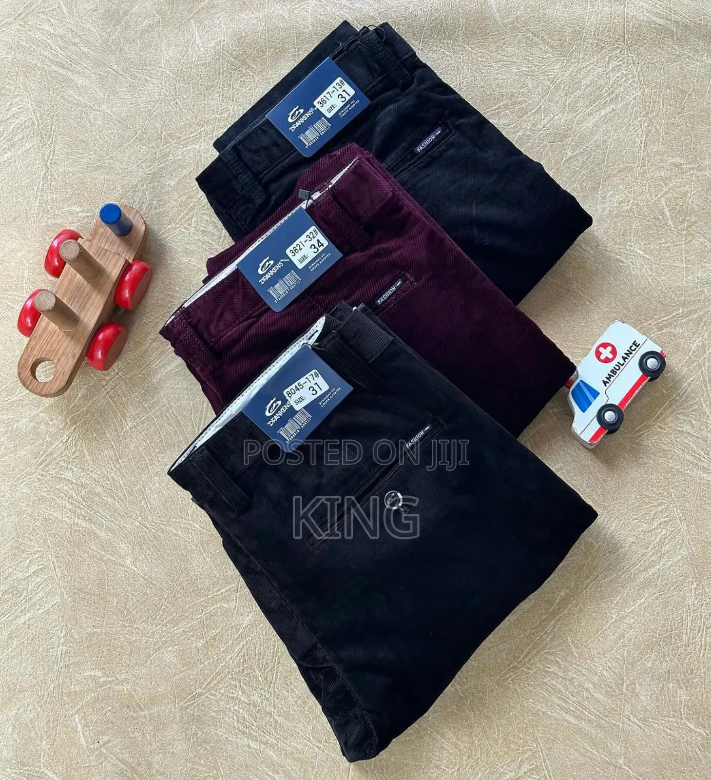 Kaki Trouser. On Go