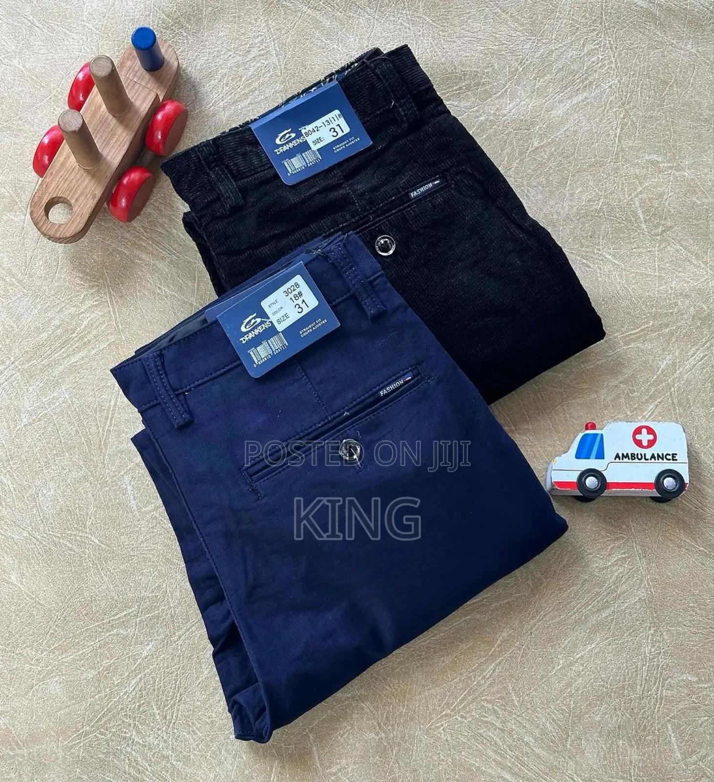 Hunk Kaki Trouser. New.