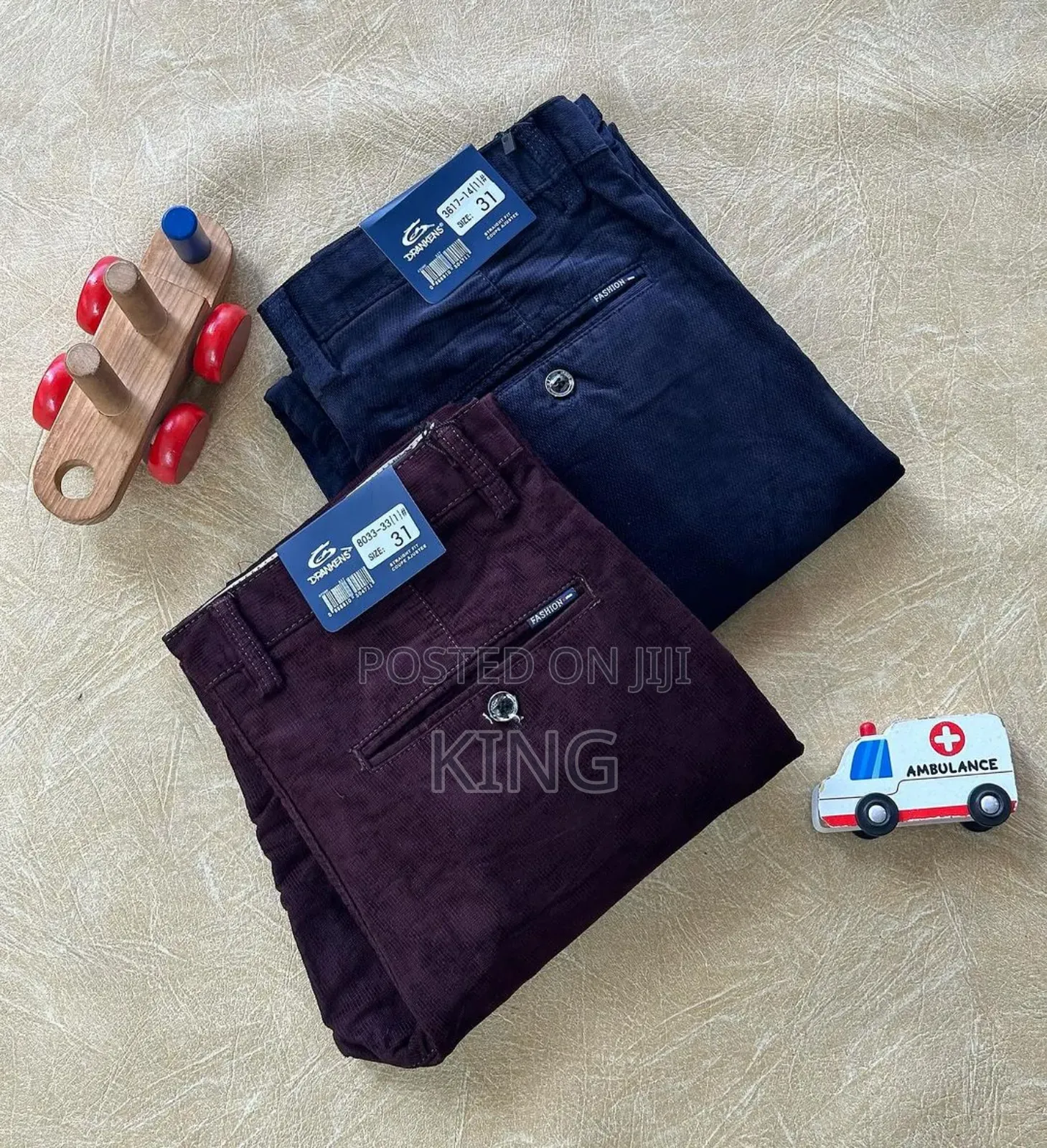 Trace Kaki Trouser