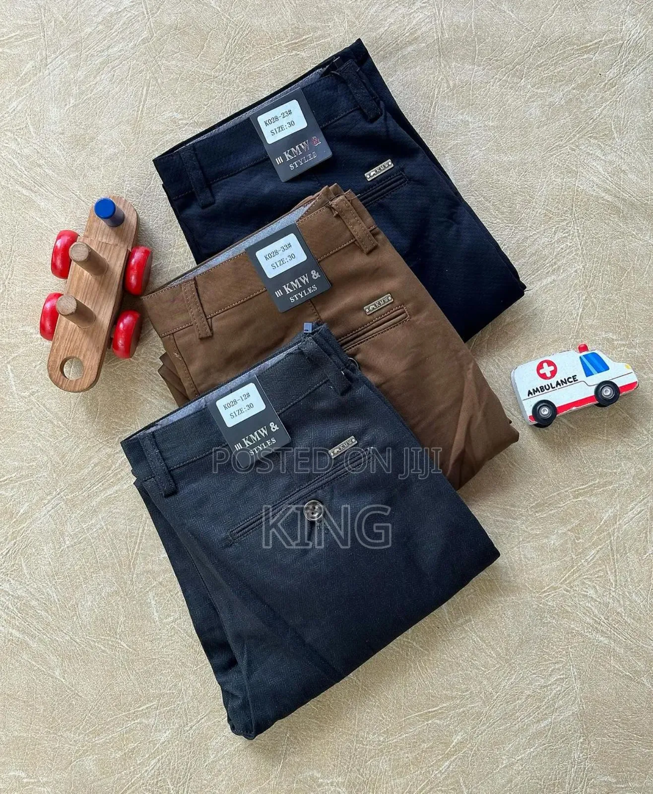 Trace Kaki Trouser