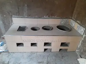 Permanent Firewood and Charcoal Stoves