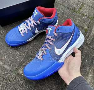 Nike Kobe 4 Protro Philly Blue/White Basketball Shoes