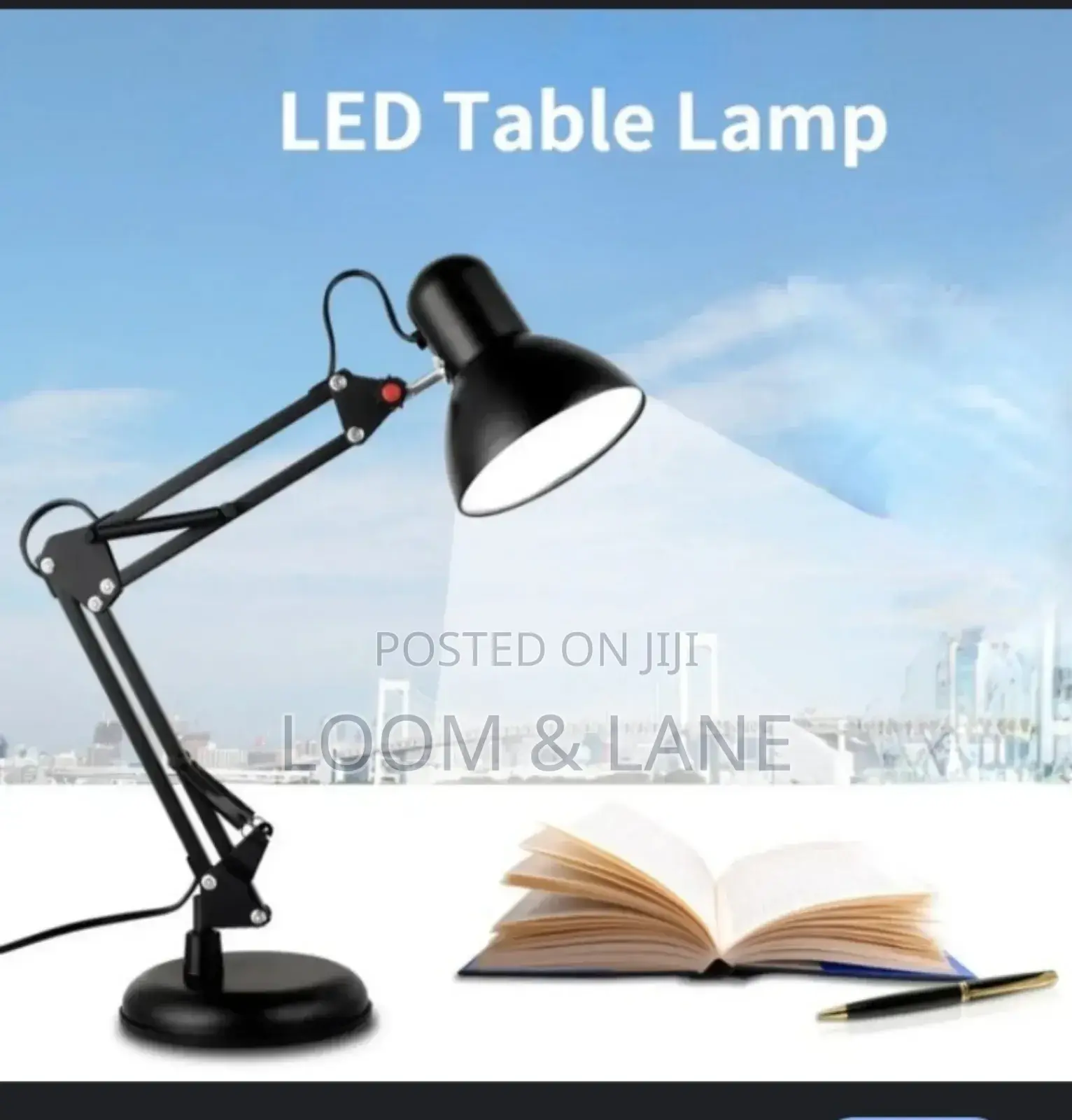 Adjustable Table Reading Lamp