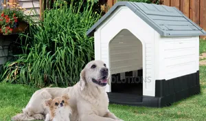 Outdoor Waterproof Plastic Dog Pet House