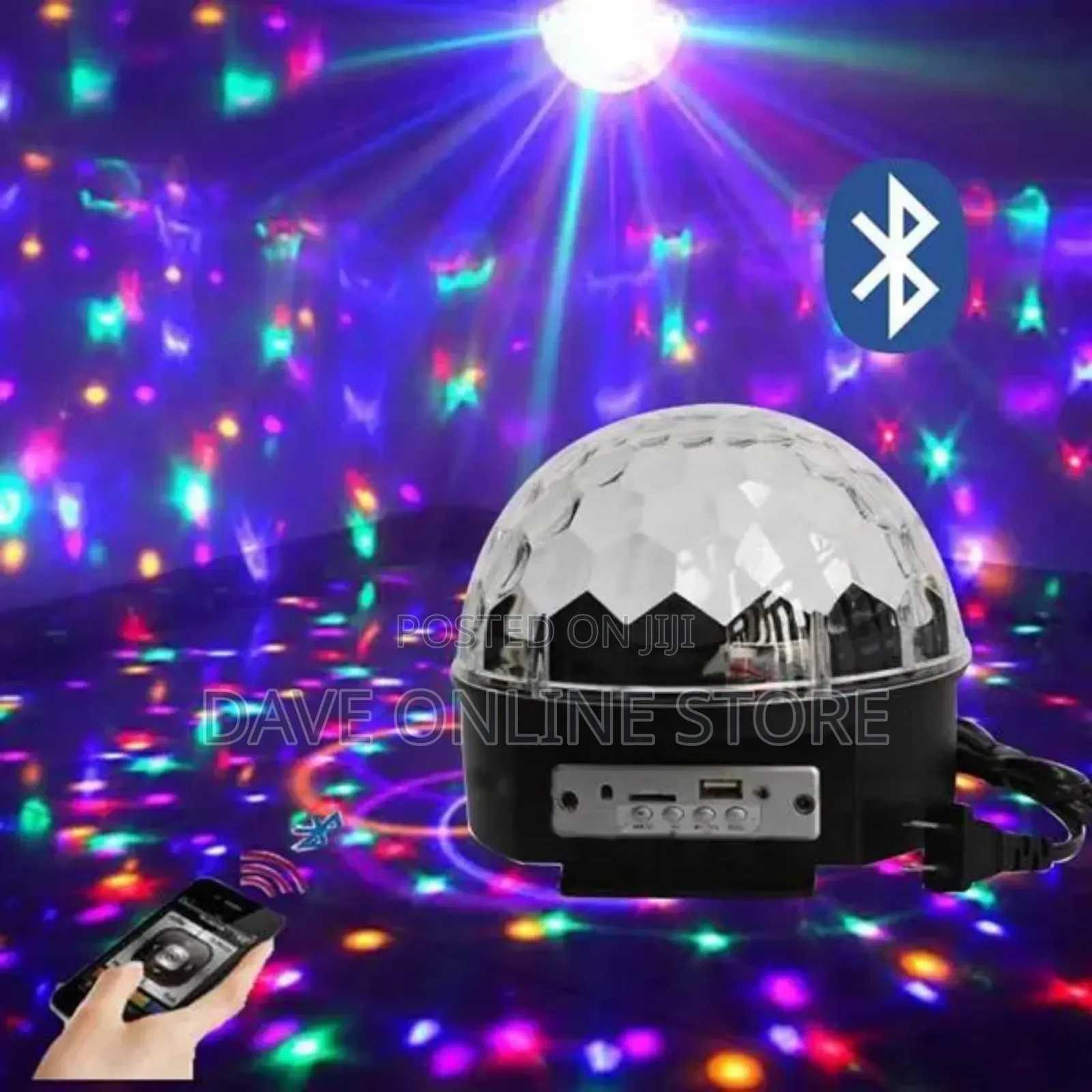 Disco Light With Remote Party Disco Ball Strobe Light