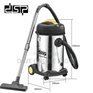 DSP High Suction Wet and Dry Vacuum Cleaner-Silver