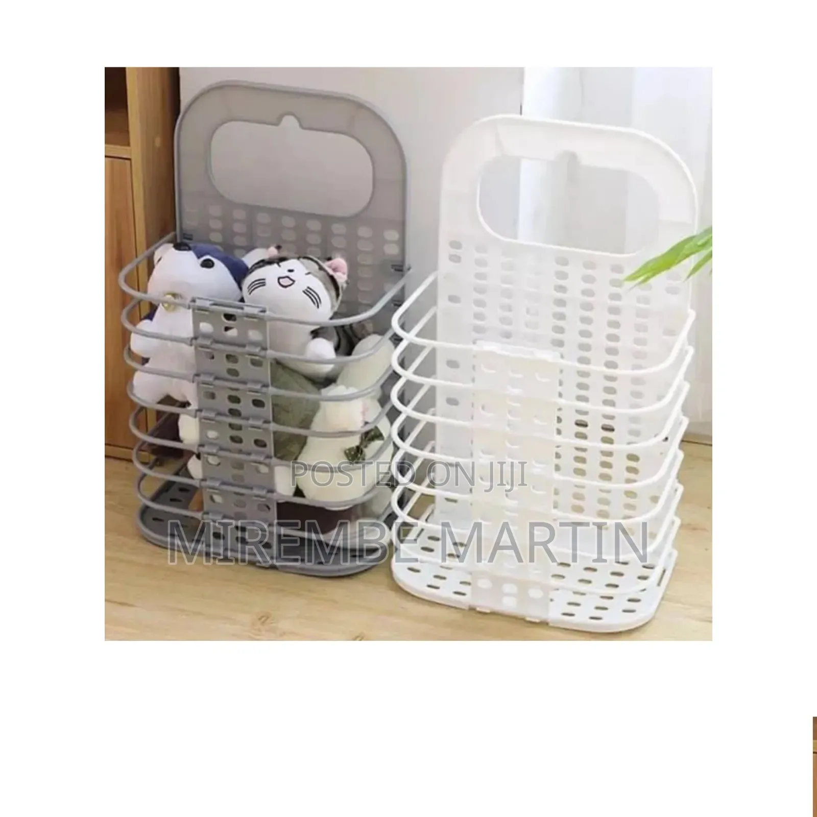 Wall Mounted Laundry Basket.