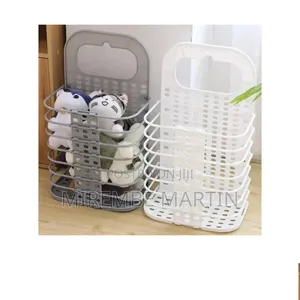 Wall Mounted Laundry Basket.