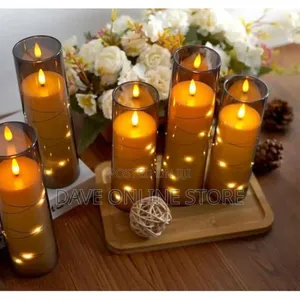 A Dozen of Decorated Led Candles