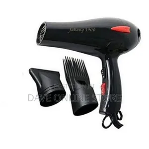Fakang Professional Electric Hair Dryer - Black