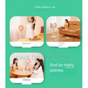 360° Double-Headed Rotating Household Air Circulation Fan
