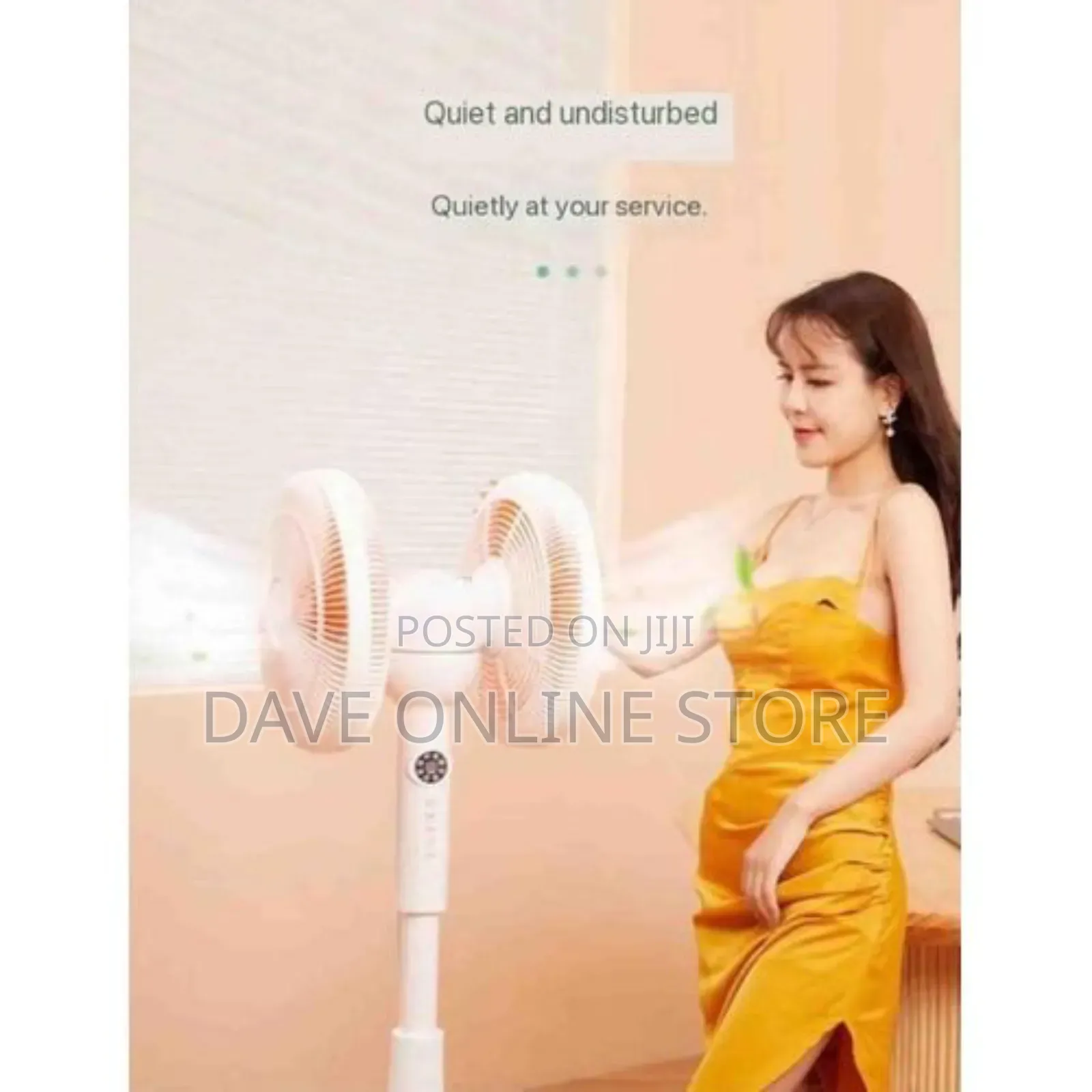 360° Double-Headed Rotating Household Air Circulation Fan