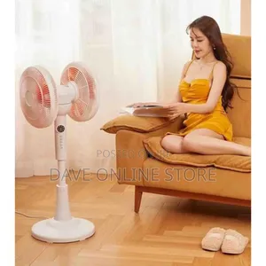 360° Double-Headed Rotating Household Air Circulation Fan