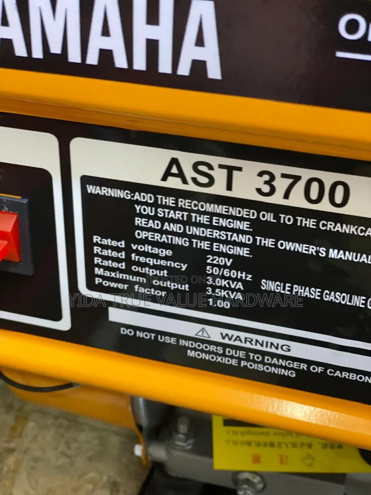Honda Generator 5000cxe