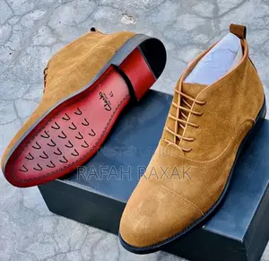 Original Brown Clarks Gentle Suede Ankle Boots