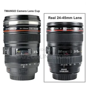 Travel Camera Shaped Mug - Black