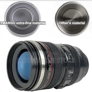 Travel Camera Shaped Mug - Black