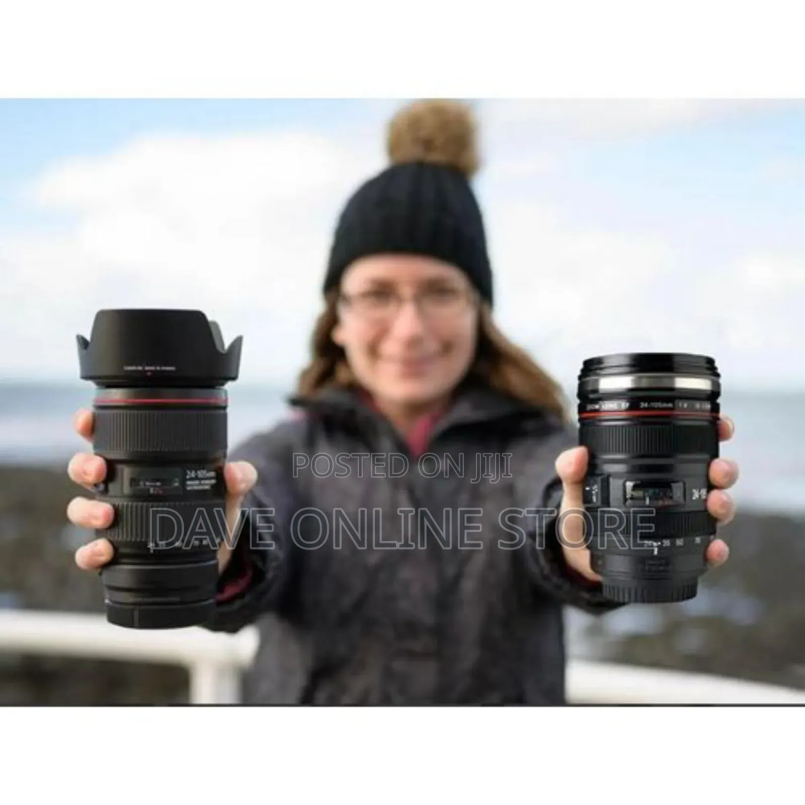 Travel Camera Shaped Mug - Black