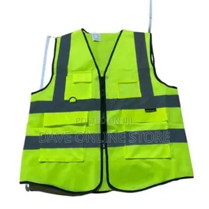 Reflector Vest Heavy Jacket - Green