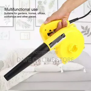 Electric Dust Blower for Removing Dust Yellow