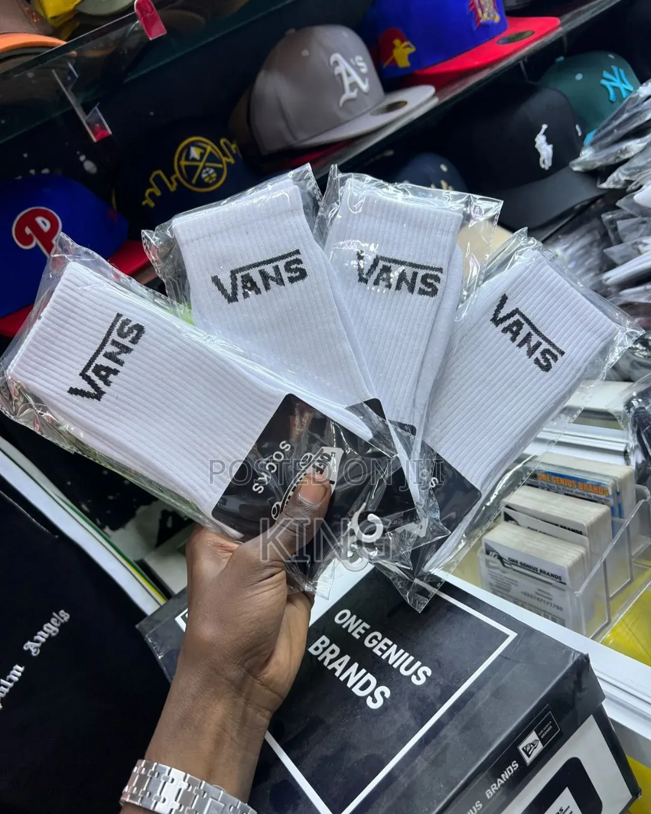 Vans White Socks