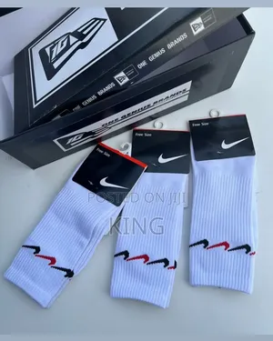 Nike White Socks.