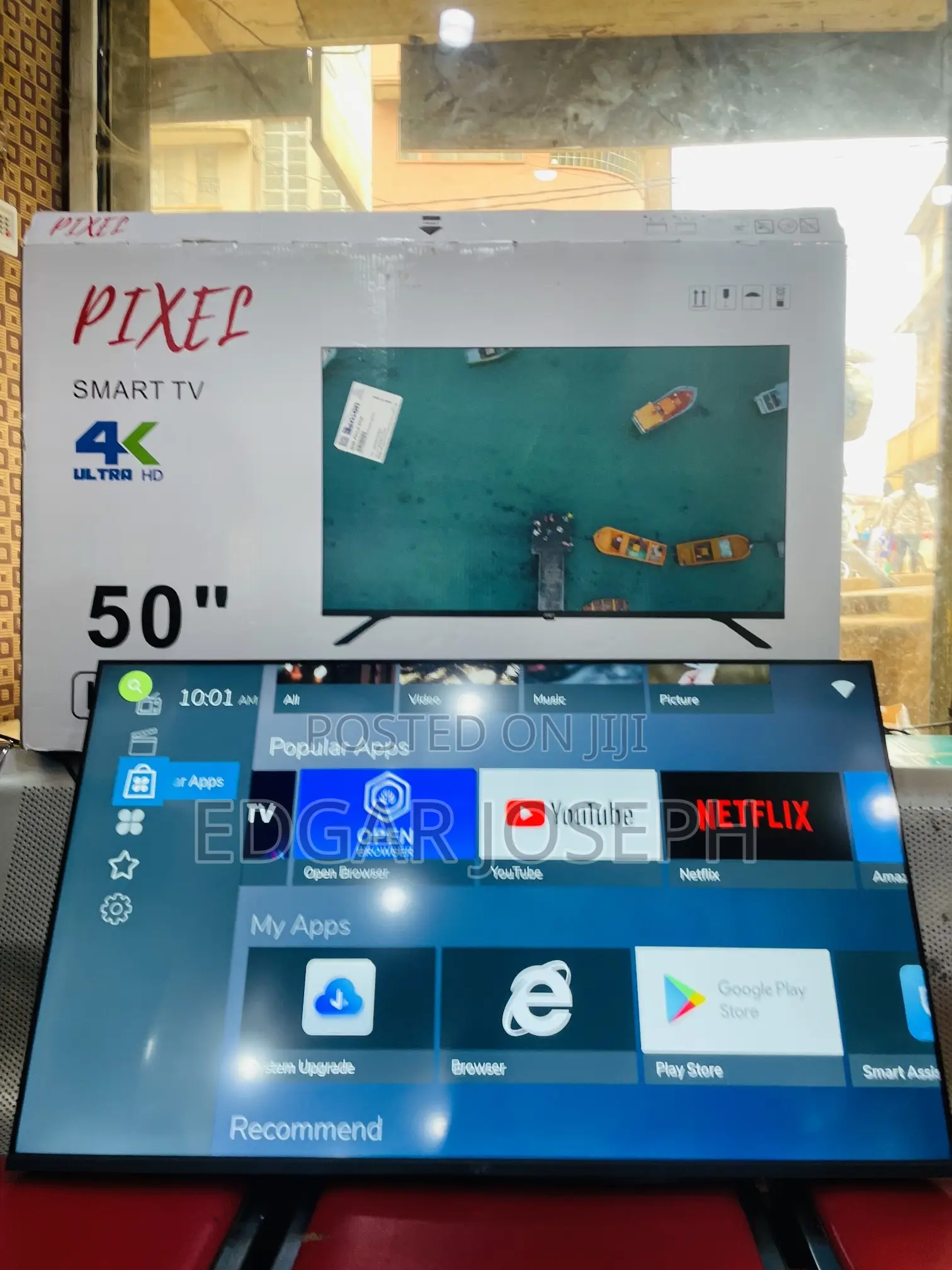 Pixel 50 Inches Smart Tv UHD With Bluetooth