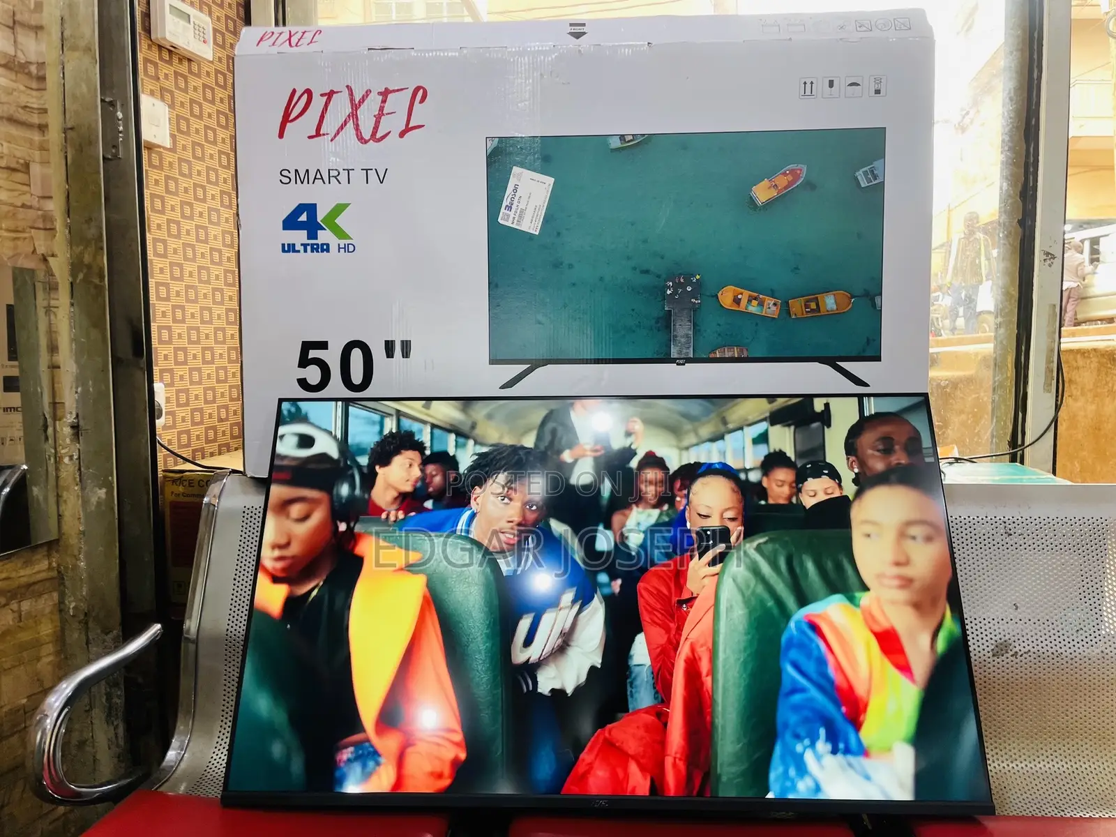 Pixel 50 Inches Smart Tv UHD With Bluetooth