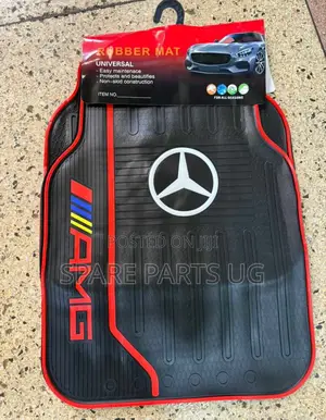 Mercedes Benz AMG Carpets With Red Stripe