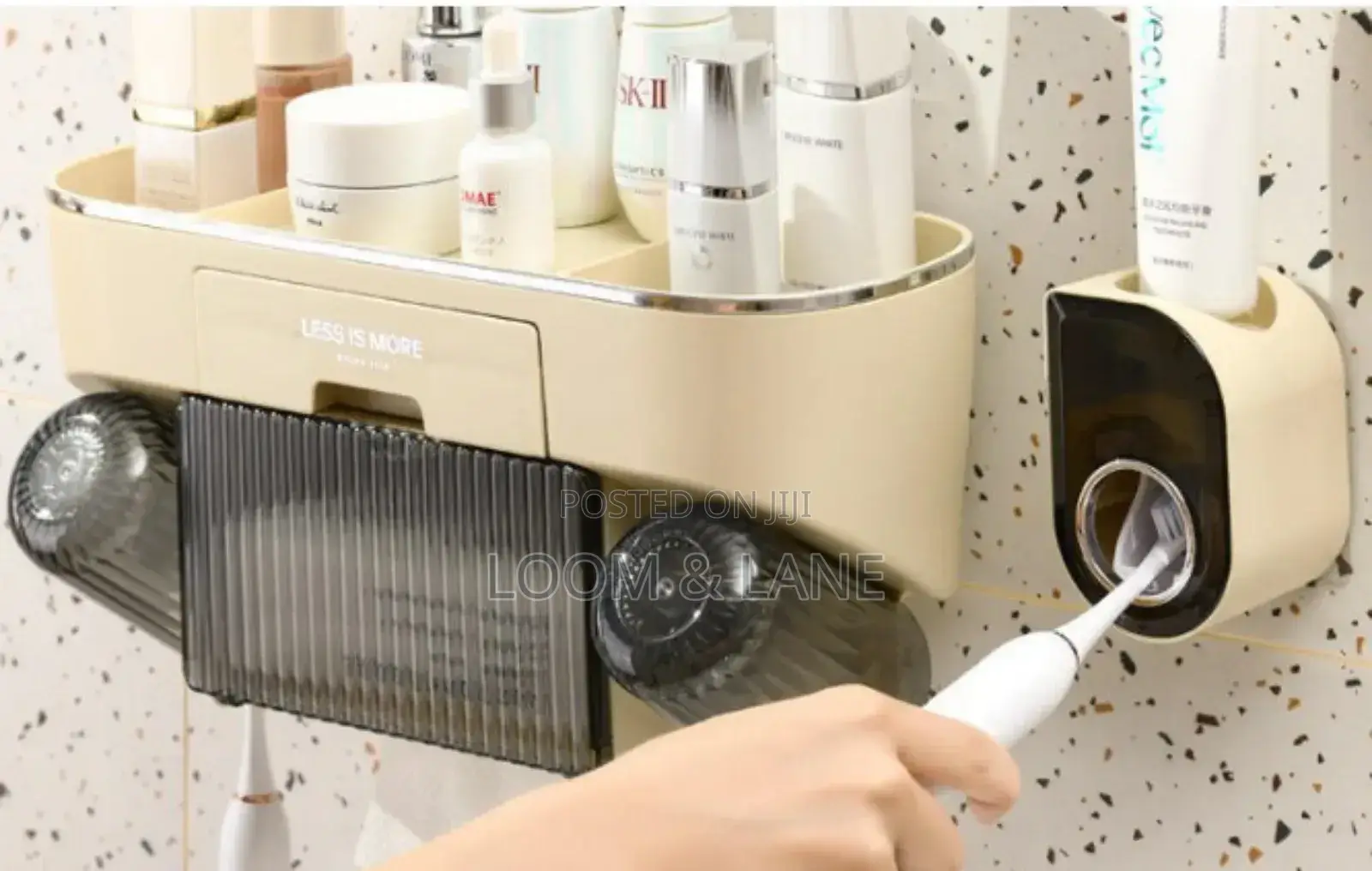 Multi-Purpose Bathroom Holder and Dispenser