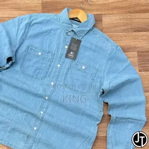 Ocean Blue Jean Shirt