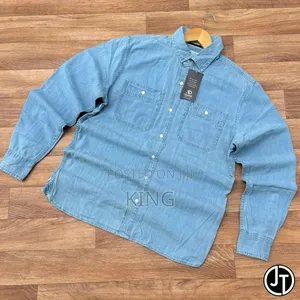 Ocean Blue Jean Shirt