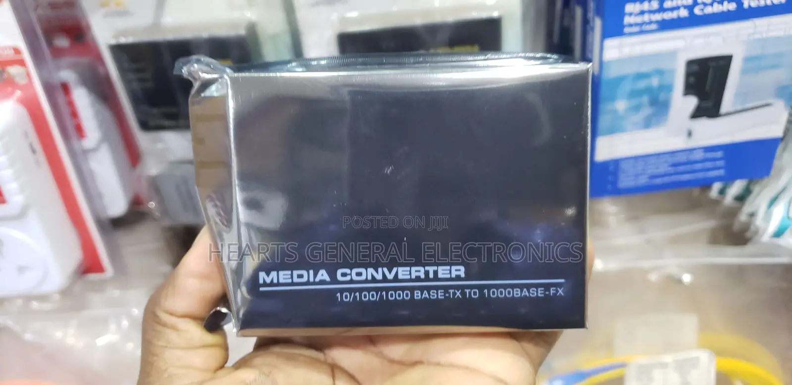 Fiber Media Converter (Dual Fiber/Single Mode/Sc)