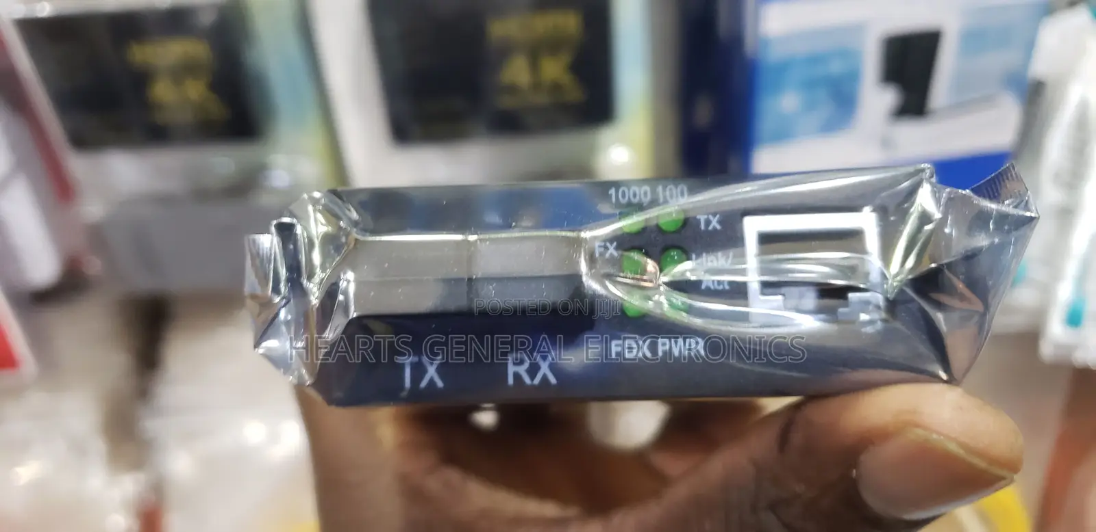 Fiber Media Converter (Dual Fiber/Single Mode/Sc)
