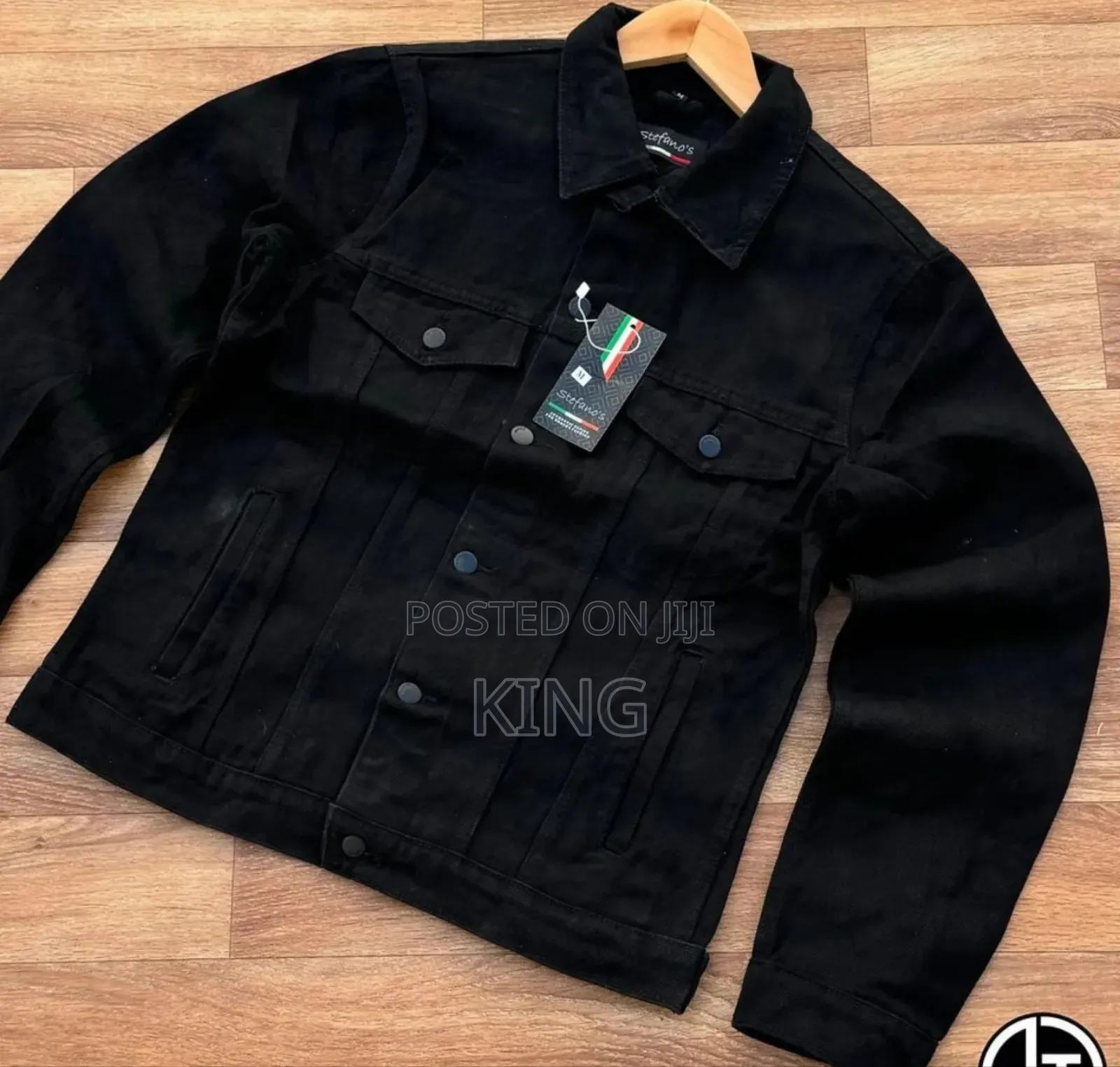 Denim Jacket. Triple Black
